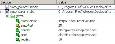 smtp configuration